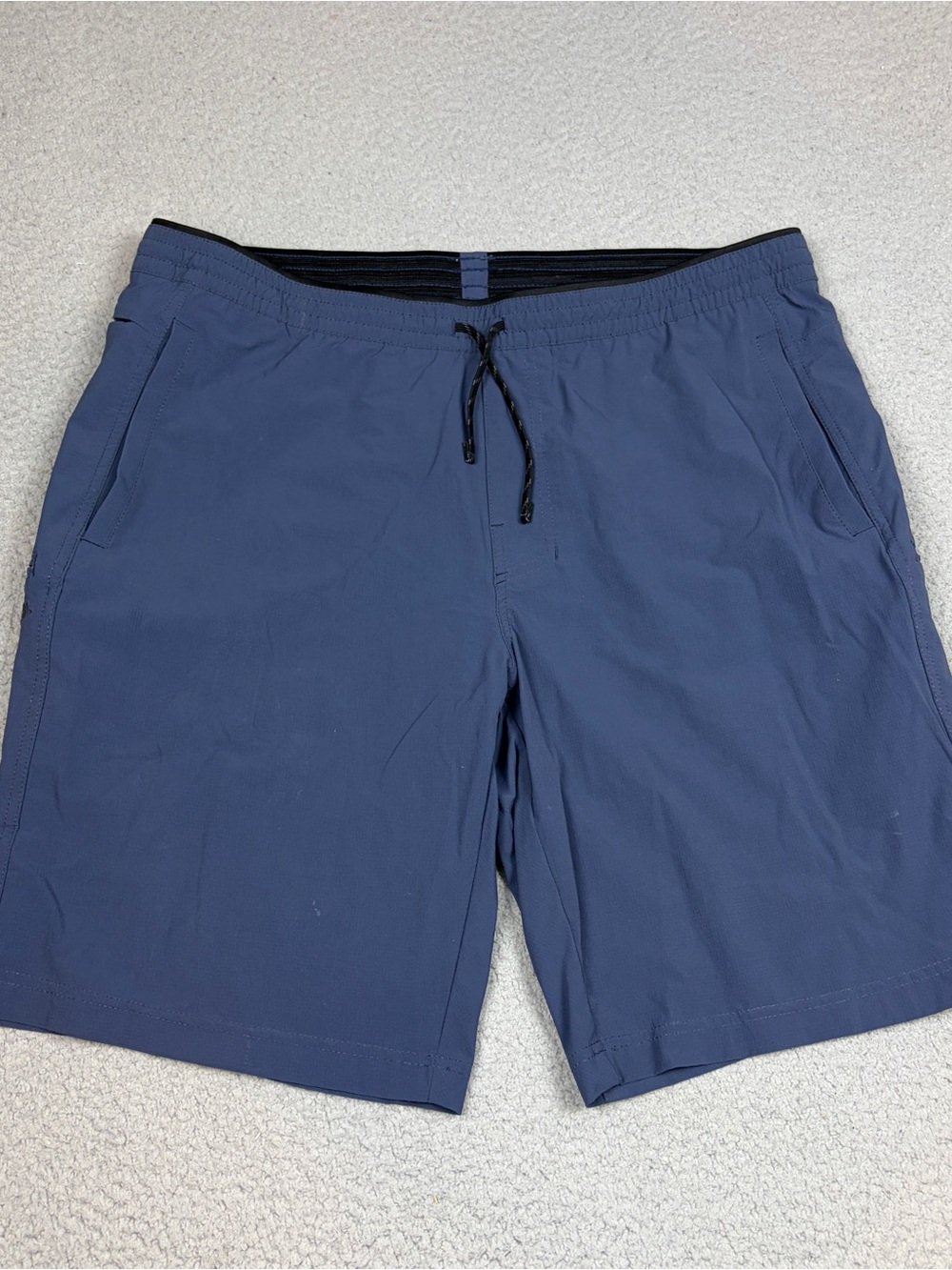 Kuhl Hybrid Shorts Men's XL Slate Blue Athletic Drawstring Stretch Performance